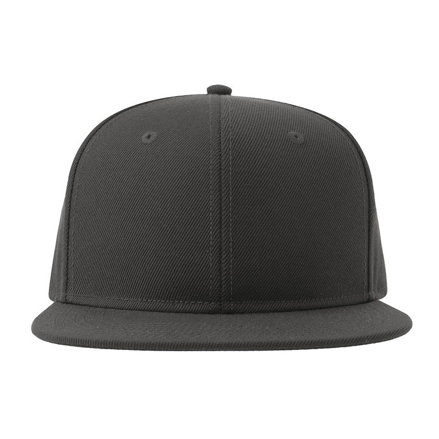 Бейсболка SNAP BACK-S, 6 клиньев, пластиковая застежка, темно-серый-7