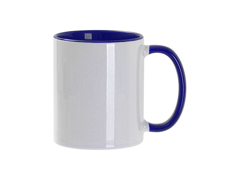 Набор подарочный WHITE VEIL: блокнот, ручка, кружка; белый/темно-синий, белый, темно-синий-5