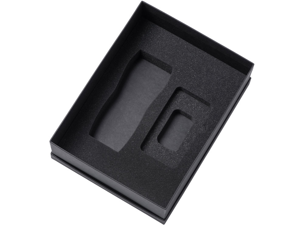 Подарочный набор c вакуумной термокружкой и повербанком С2, оранжевый-2