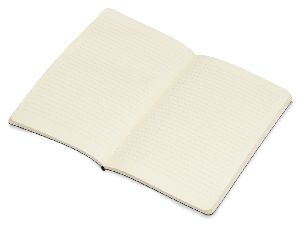 Блокнот А5 Softy 13*20,6 см в мягкой обложке, черный-1