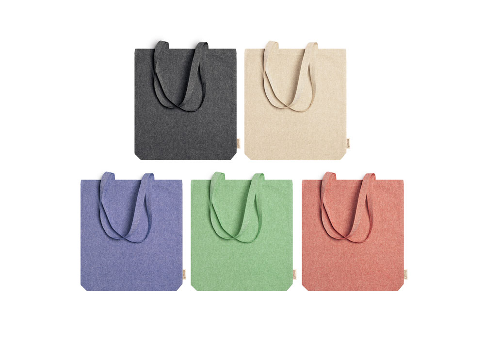 Сумка LUMIA из переработанного хлопка, красный-3