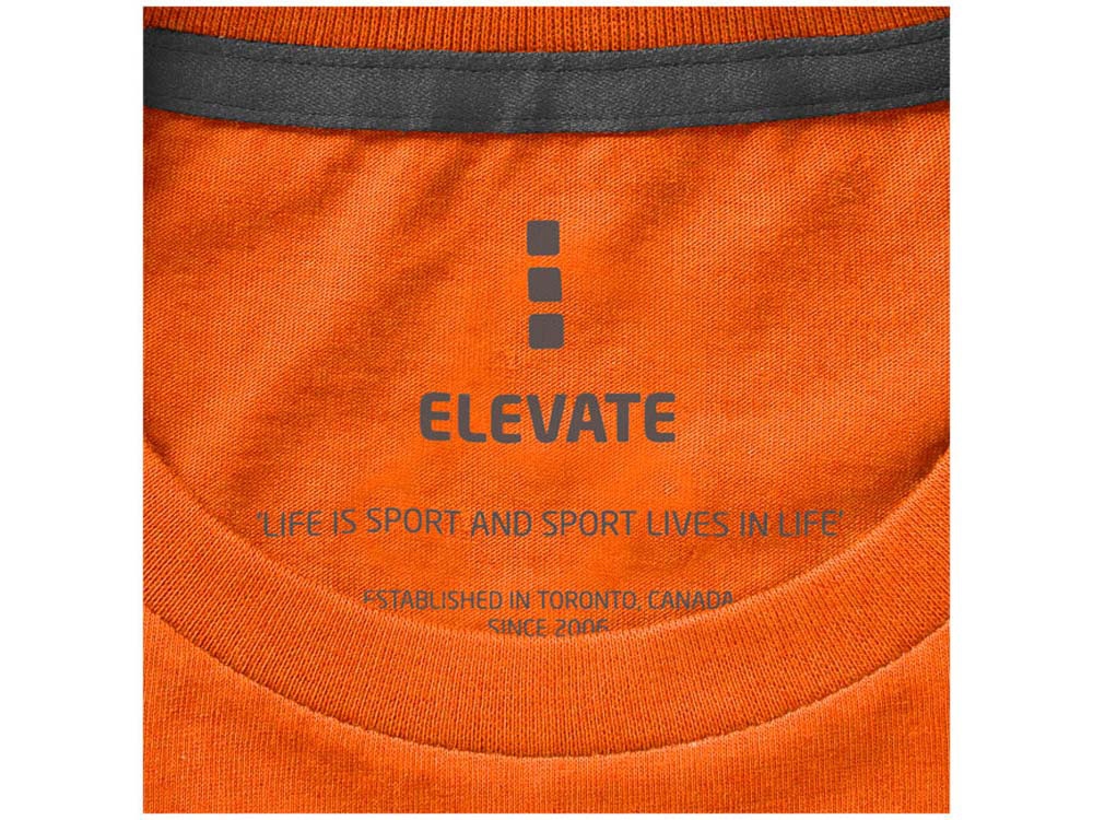 Nanaimo мужская футболка с коротким рукавом, оранжевый-3