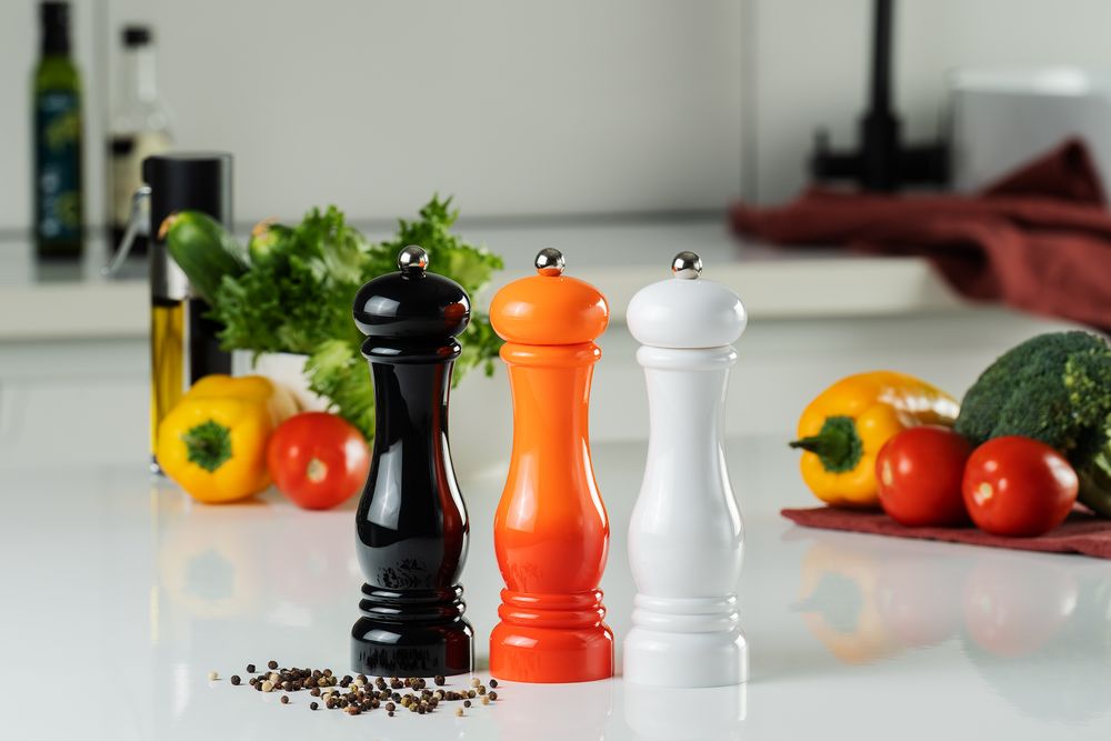 Механическая мельница для специй Gambit, белая-4