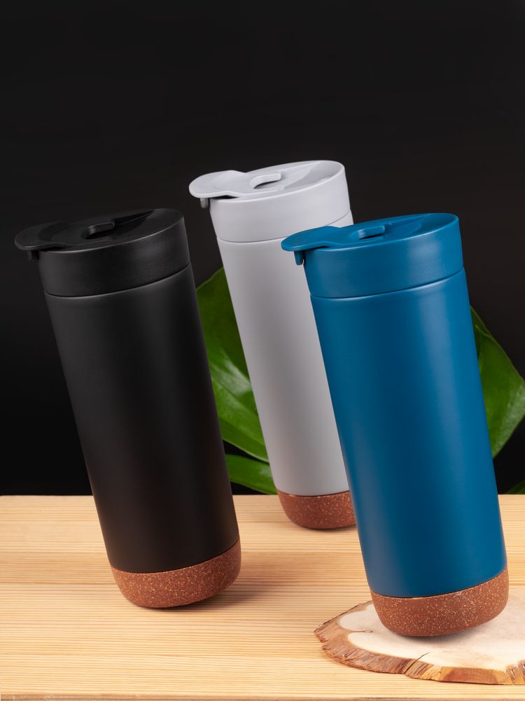 Термостакан Steady, черный-7