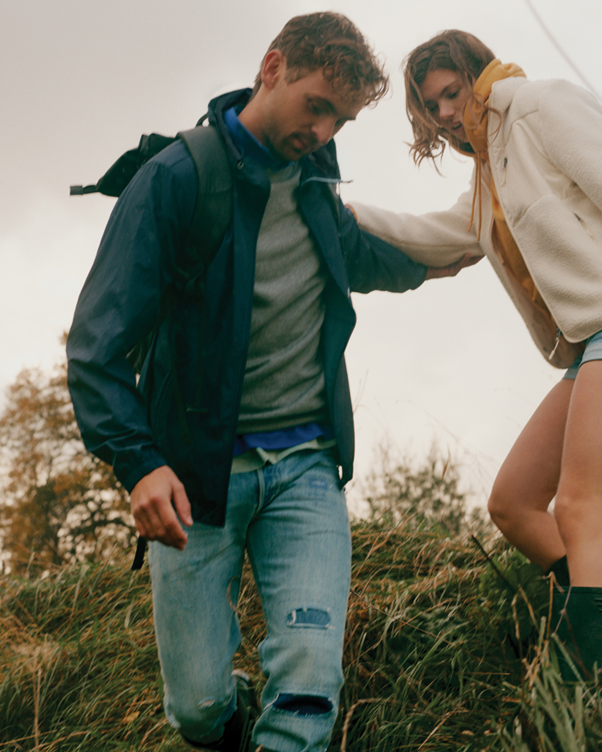 Ветровка Iqoniq Logan из переработанного полиэстера AWARE™, унисекс, 70 г/м²-9