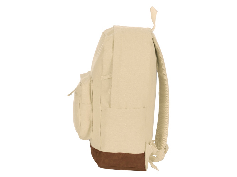 Рюкзак Shammy с эко-замшей для ноутбука 15, молочный-8