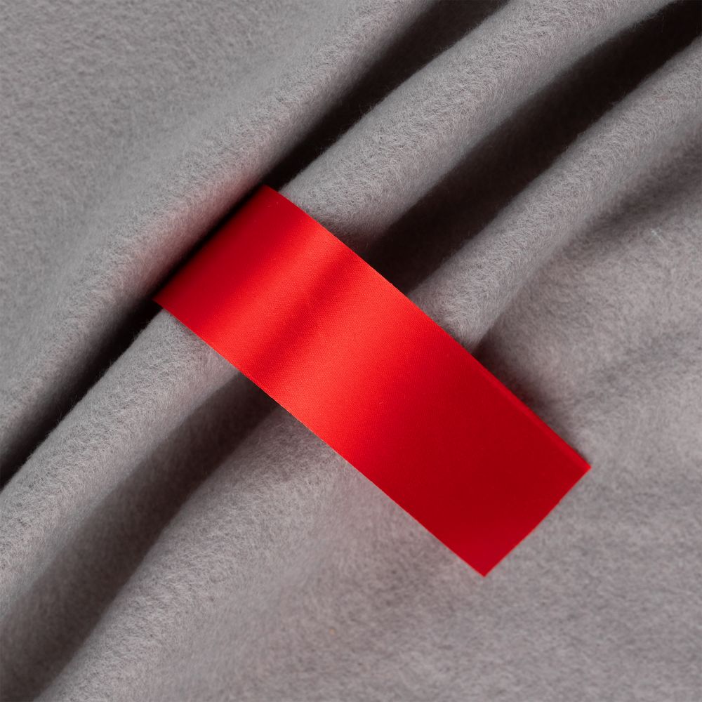 Лента сатиновая Satin 35 М, красная, 100 см-1
