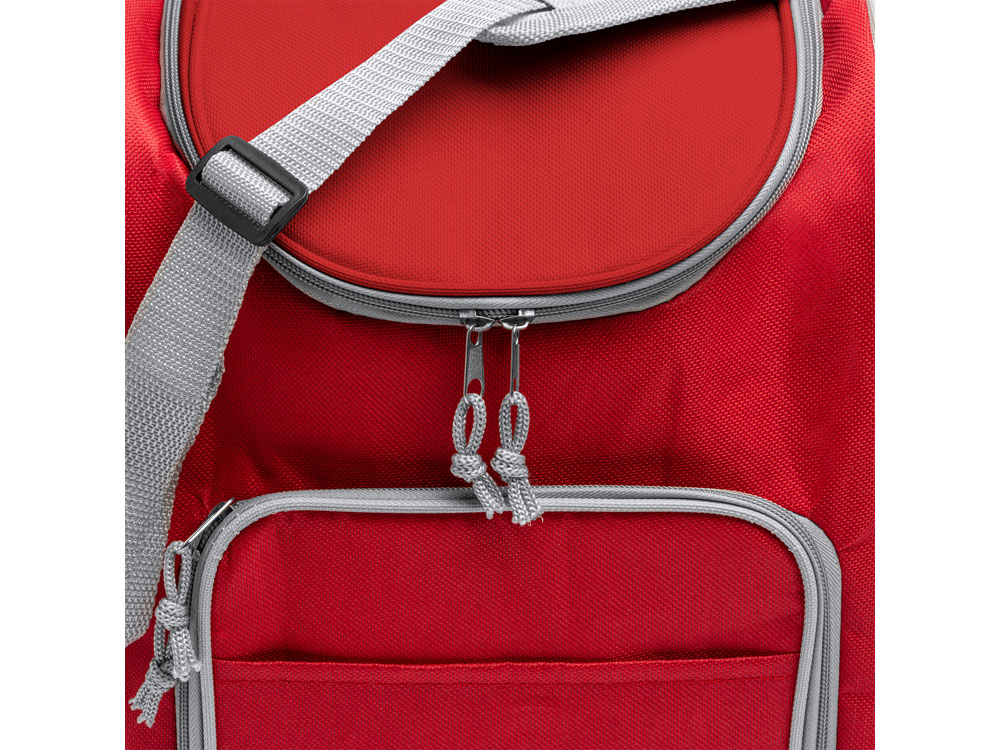 Сумка-холодильник BAYONA из полиэстера 600D, красный-2