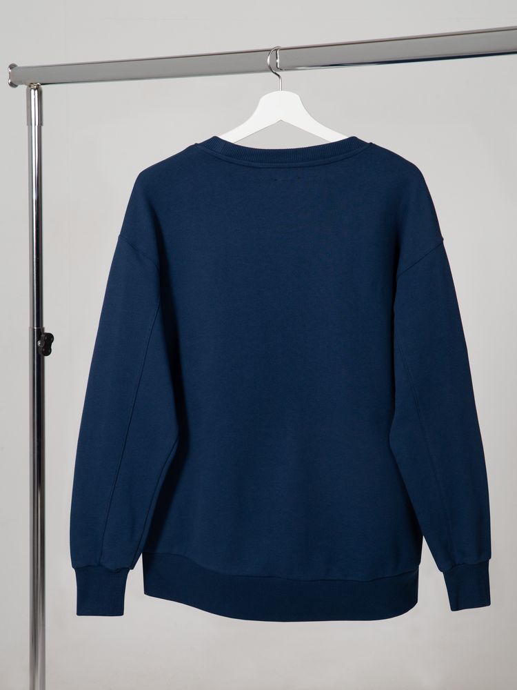 Свитшот унисекс Kosmos 2.0, темно-синий-2