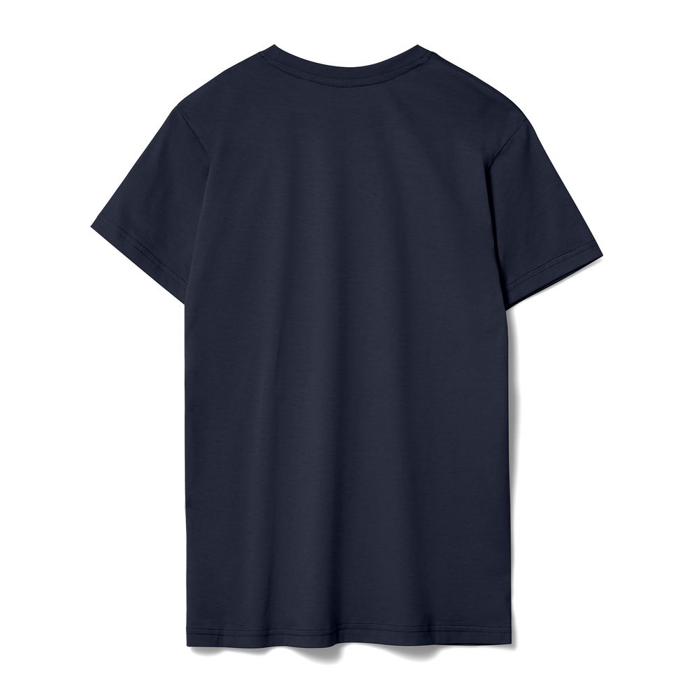 Футболка унисекс T-Bolka 160, темно-синяя-1