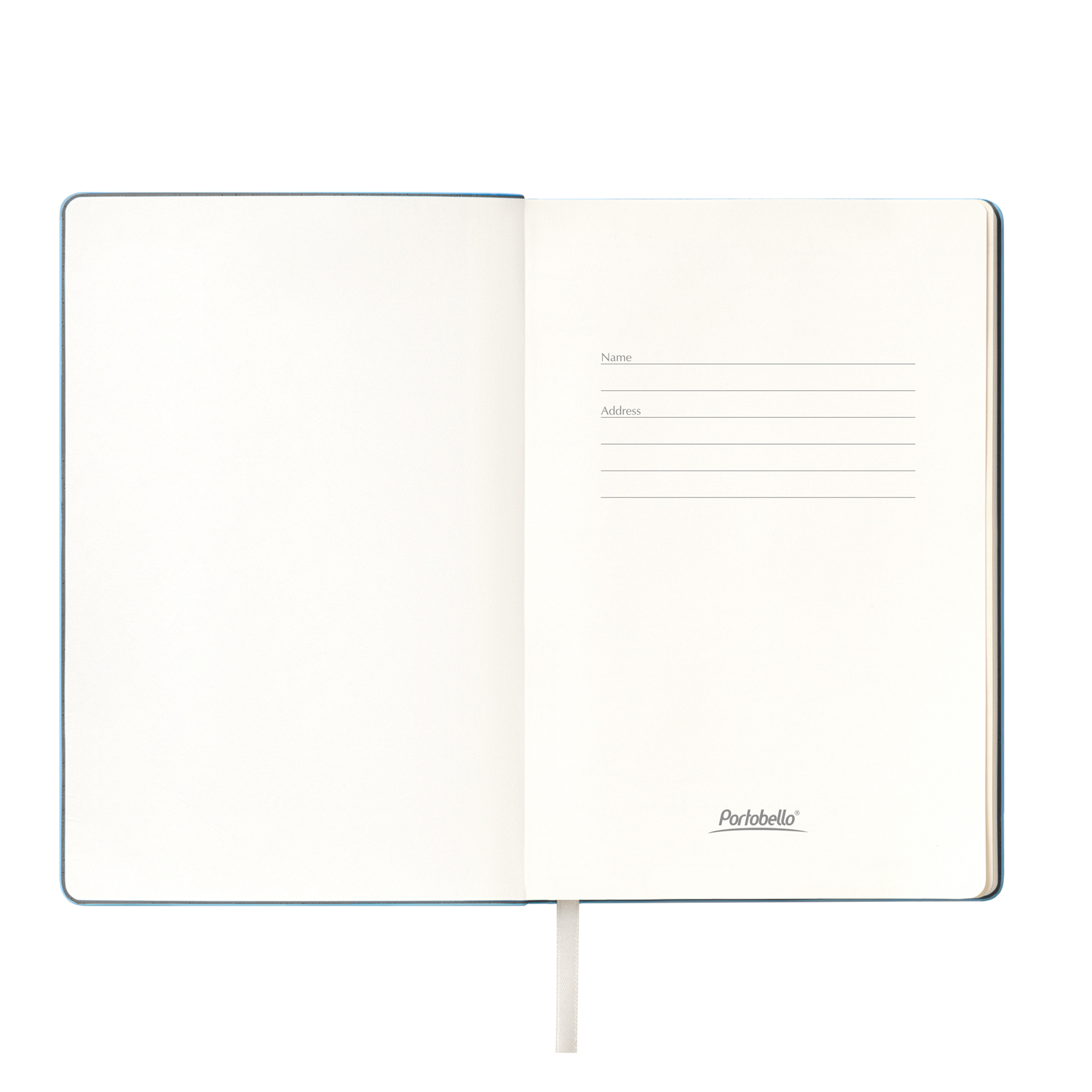 Ежедневник Спарк (Spark) недатированный, лазурный (без упаковки, без стикера, с серой подложкой)-7