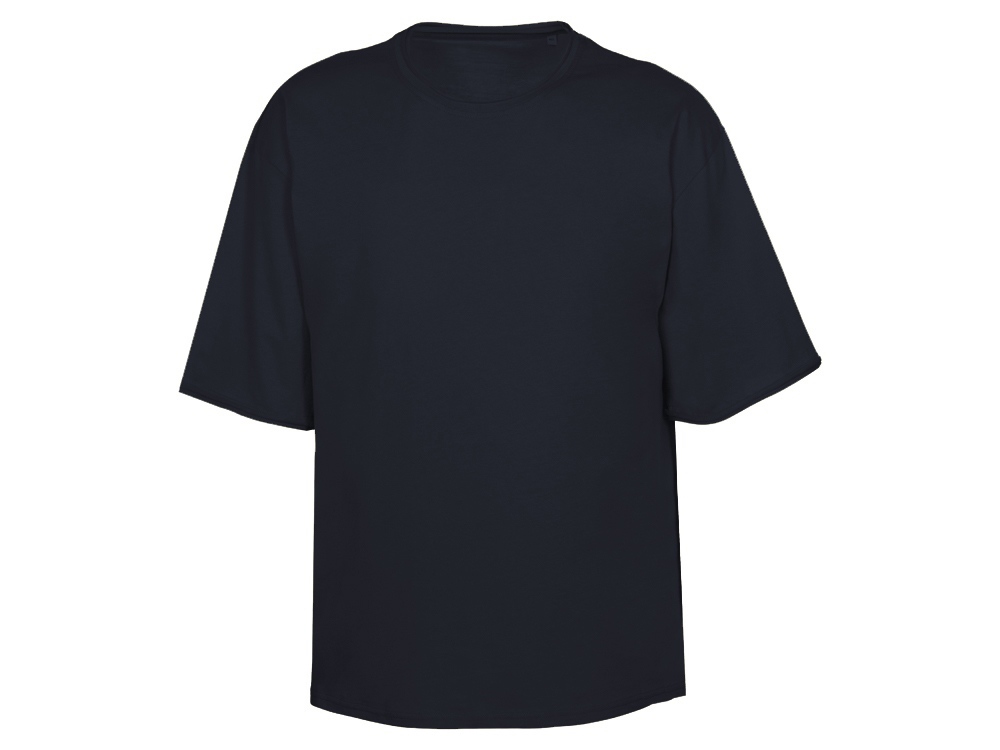 Футболка оверсайз Liyon унисекс, темно-синий-8