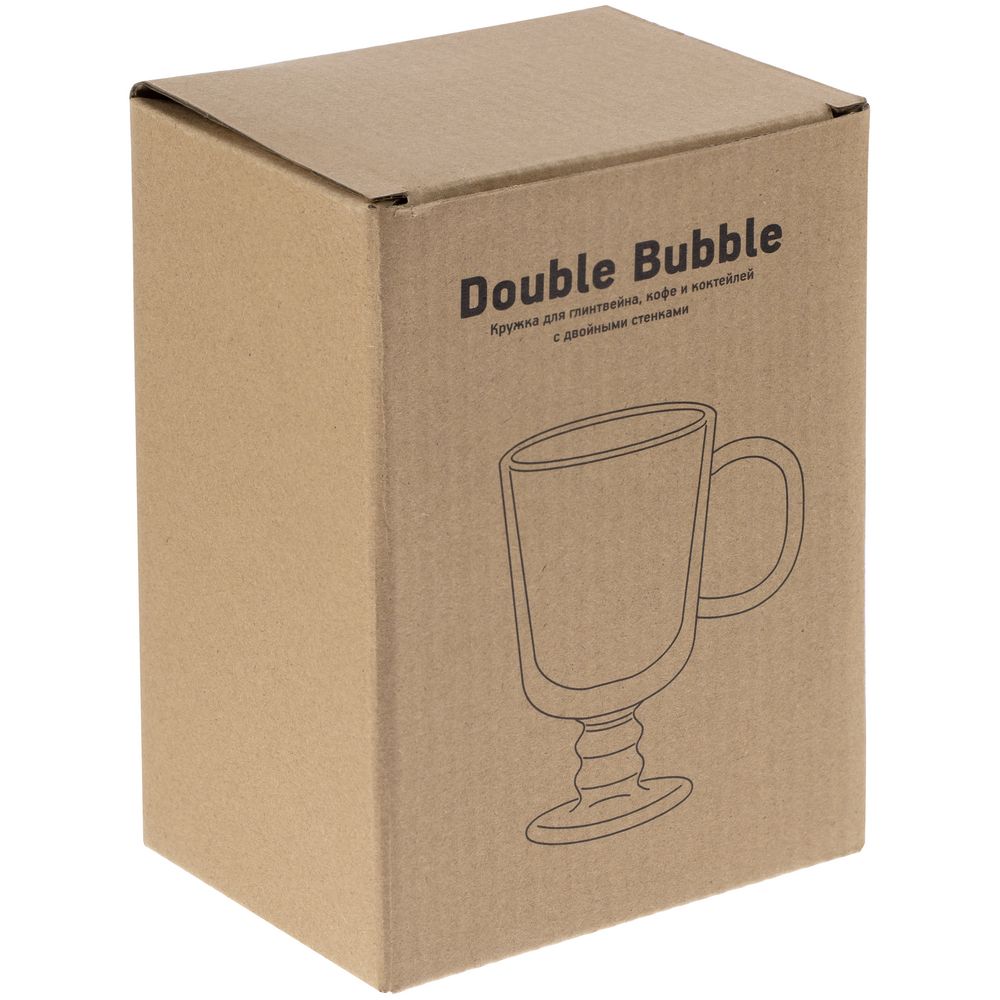 Кружка с двойными стенками для глинтвейна и коктейлей Double Bubble-2