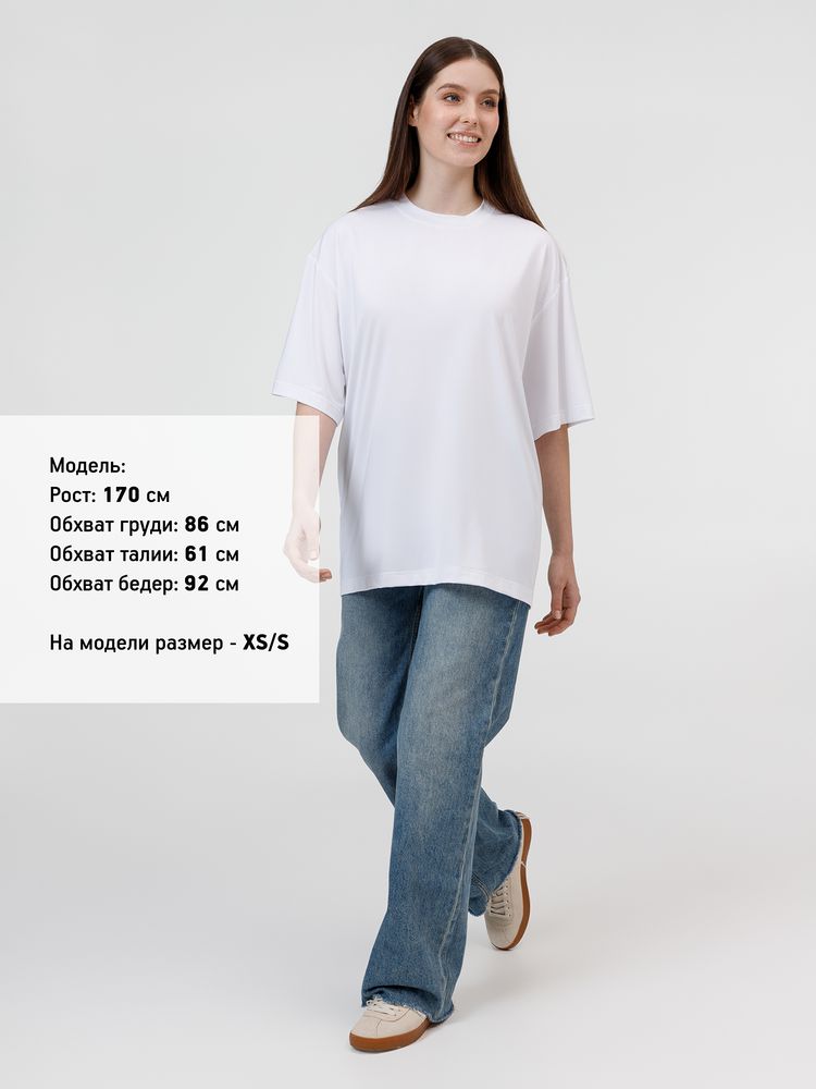 Футболка из бифлекса Morfiss, белая-2