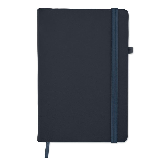 Recycled PU A5 lined notebook, французский флот-1