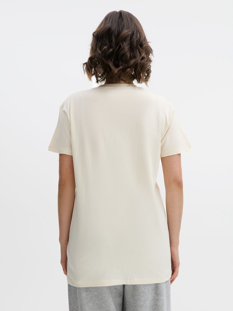 Футболка унисекс Regent 150, светло-бежевая (неокрашенная)-4