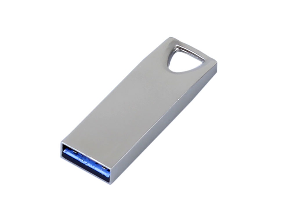 USB 3.0-флешка на 64 Гб с мини чипом, компактный дизайн, стильное отверстие для цепочки-1