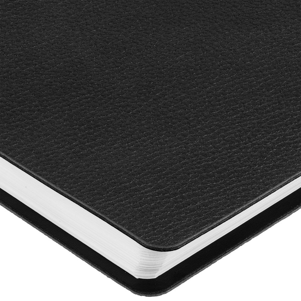 Ежедневник Strep Front на заказ, недатированный, черный-3