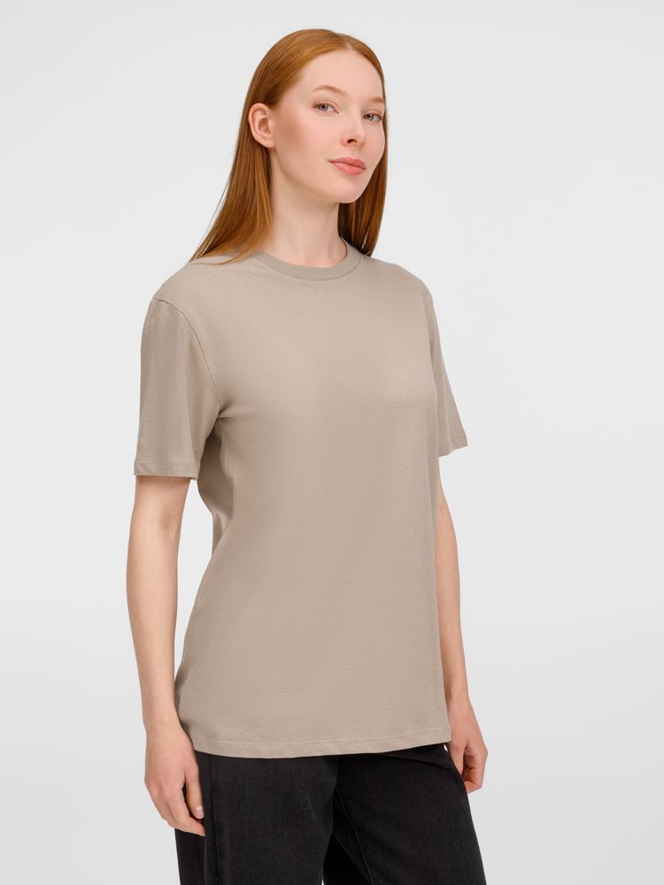 Футболка унисекс Legend, серо-бежевая-6