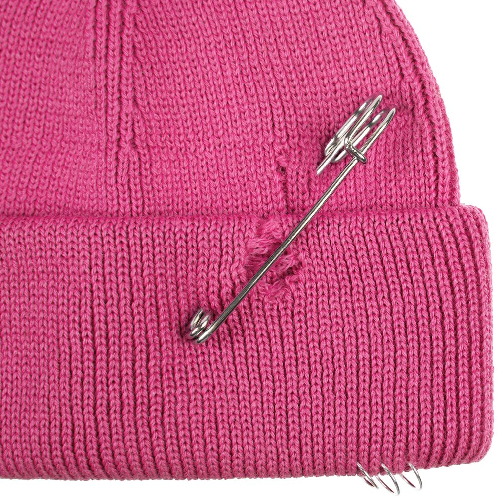 Шапка Pricker, розовая (малиновая)-4