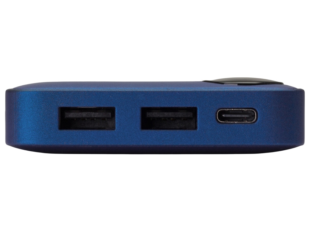 Внешний аккумулятор с дисплеем Mild, 10 000 mAh, синий-5