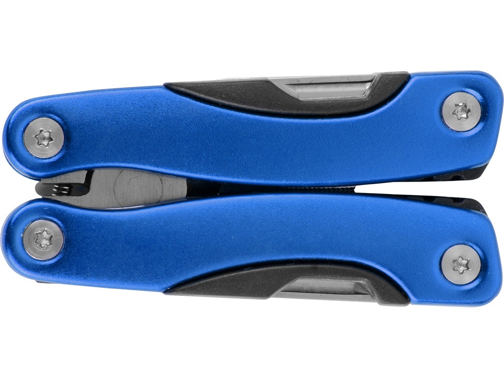 Подарочный набор Путешественник с флягой и мультитулом, синий-5