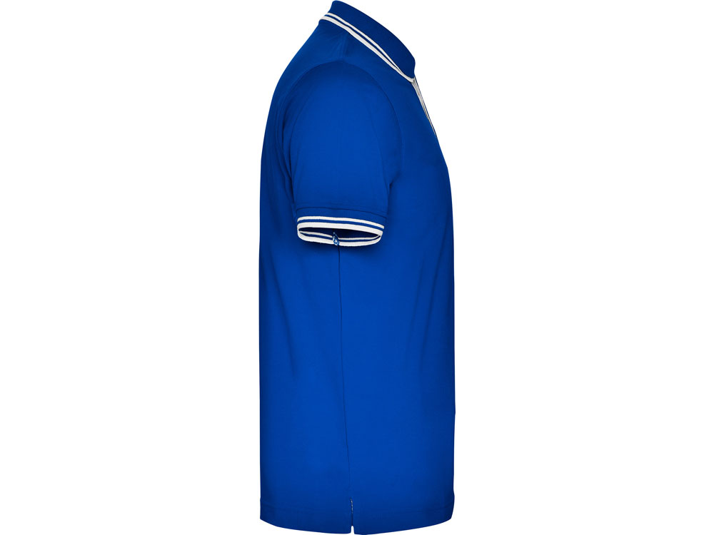 Рубашка поло Montreal мужская, королевский синий/белый-3