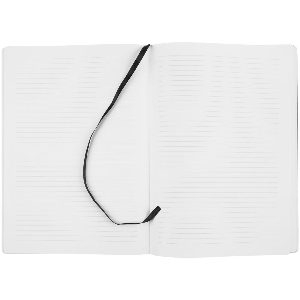 Блокнот Urban, в линейку, черный-3