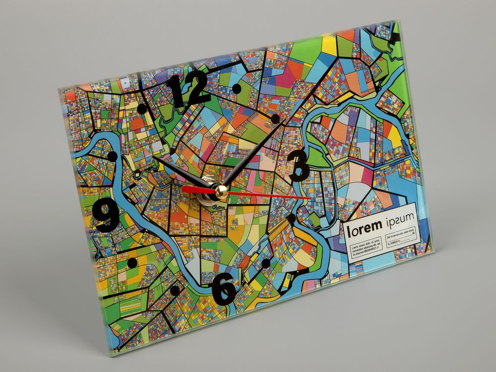 Часы настольные на заказ Uptime-2