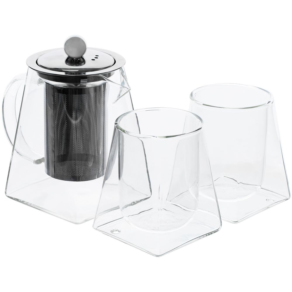 Чайный набор Quadroni в темно-синей коробке-1