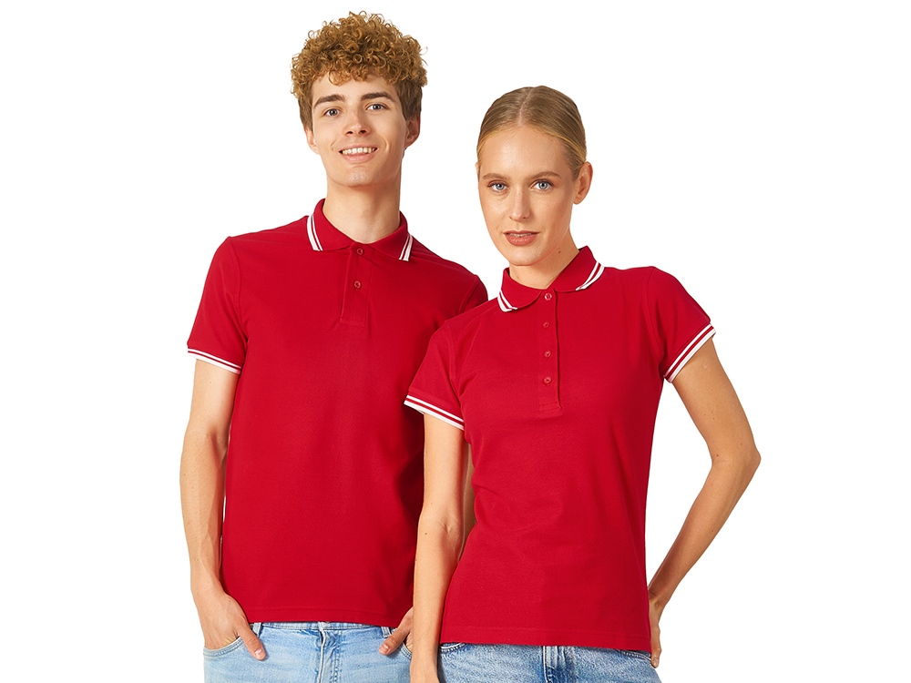 Рубашка поло Erie мужская, красный-4