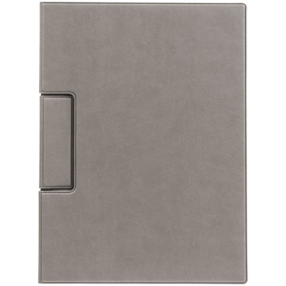 Папка-планшет Devon, светло-серая-0