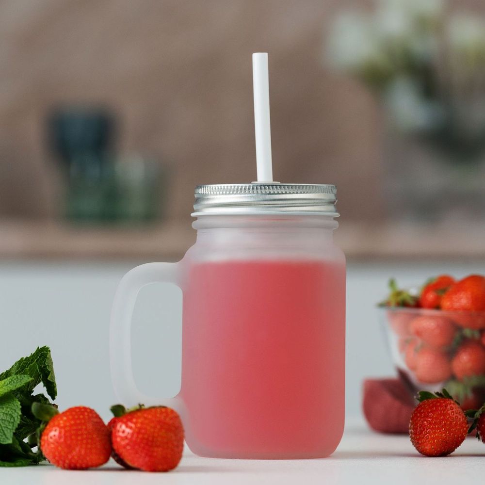 Банка для коктейлей Shake It Baby под сублимацию, матовая-0