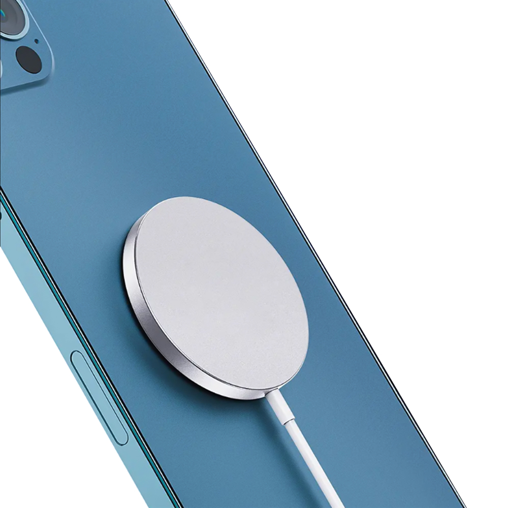 Беспроводное магнитное зарядное устройство Fomax 15W, Белый-1