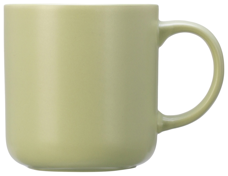Кружка матовая Rita, 410мл, оливковый-2
