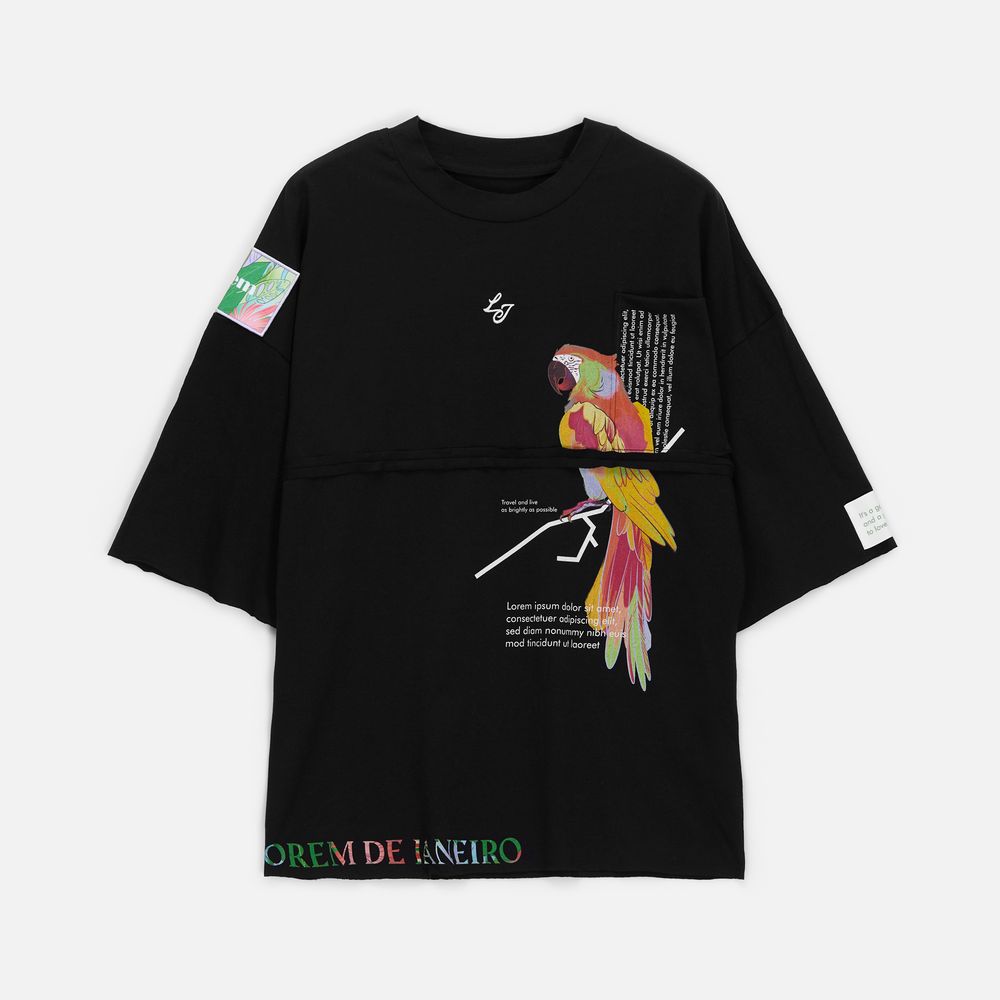 Платье D2, черное-7