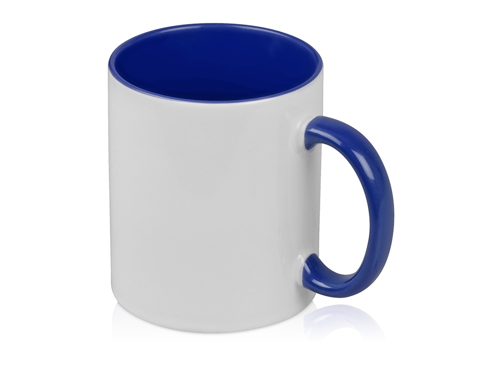 Кружка для сублимации Sublime Color, белый/синий-0