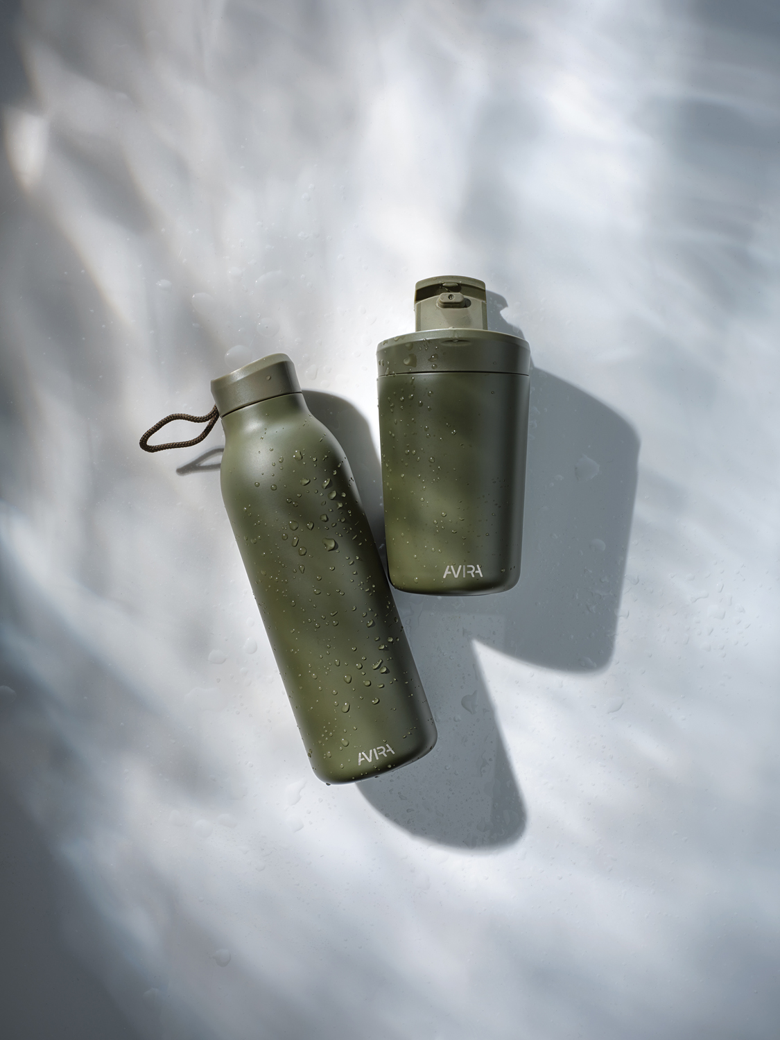 Термобутылка Avira Avior из переработанной нержавеющей стали RCS, 500 мл-10