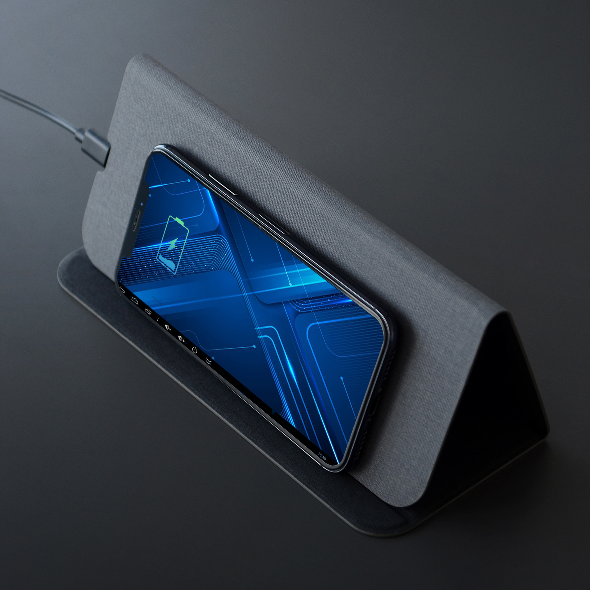 Коврик-трансформер с беспроводным зарядным устройством-1