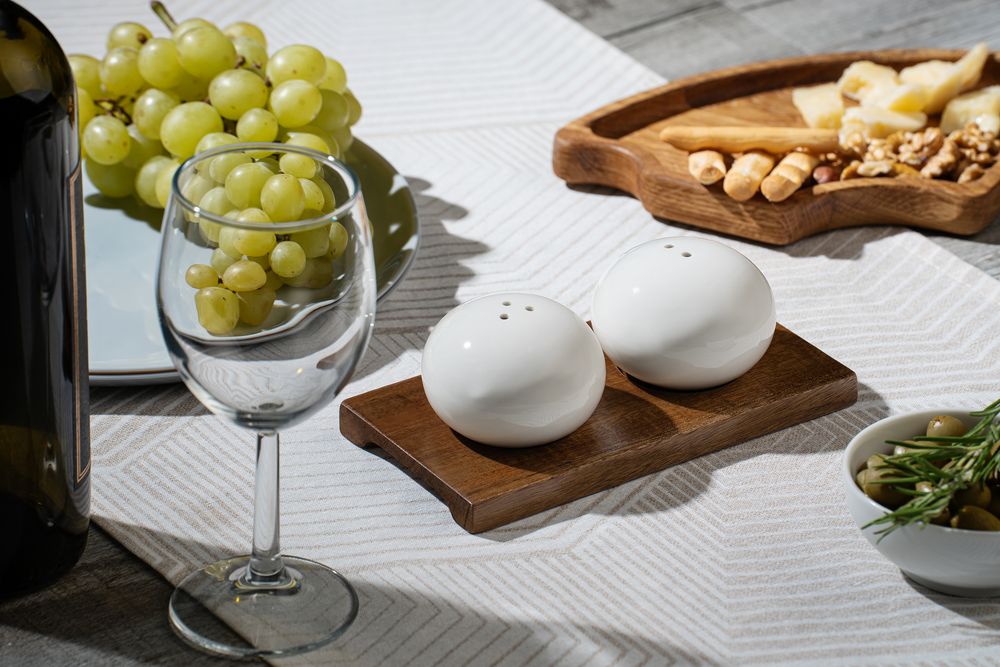 Набор из солонки и перечницы Piacente, белый-4