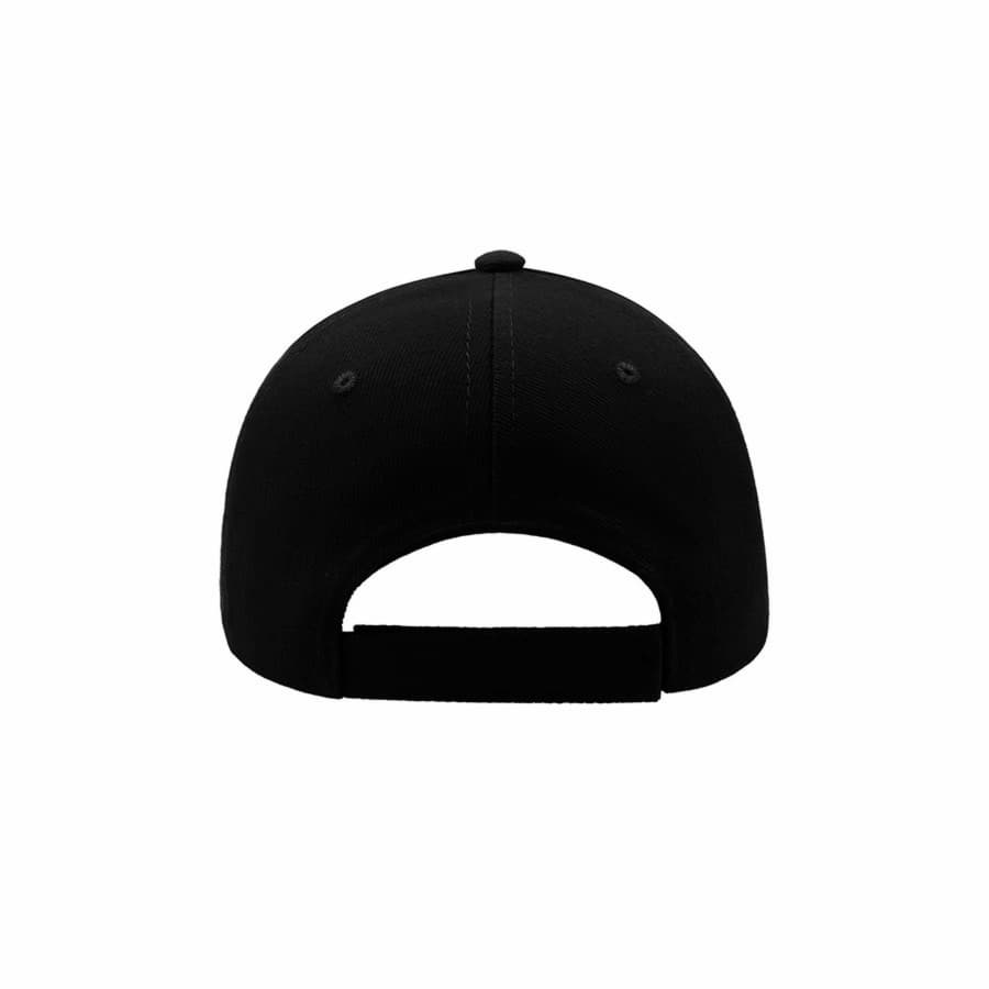 Бейсболка LIBERTY FIVE, 5 клиньев, застежка на липучке, черный-3
