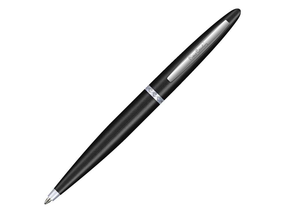 Ручка шариковая Pierre Cardin CAPRE. Цвет - черный. Упаковка Е-2.-0