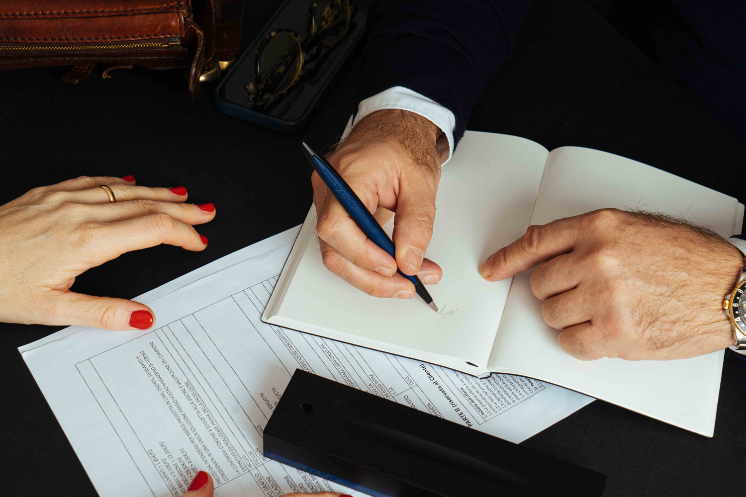 Вечная ручка Pininfarina Cambiano Race Blue-15