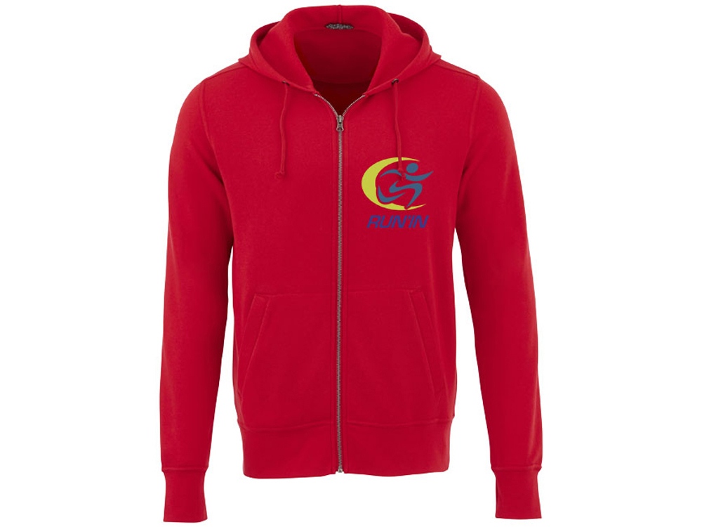 Худи Cypress на молнии, красный-4