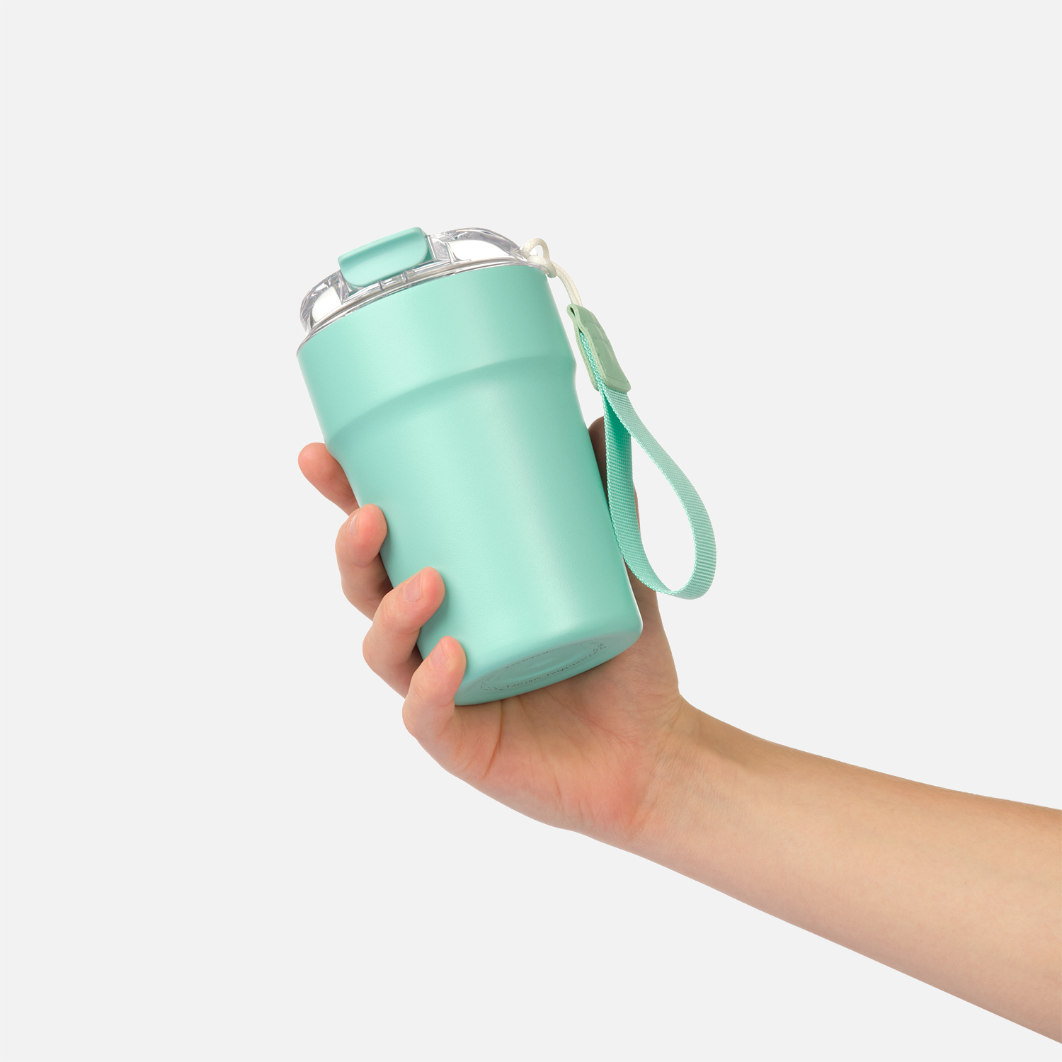 Термокружка вакуумная Монако (Monaco), аква-7