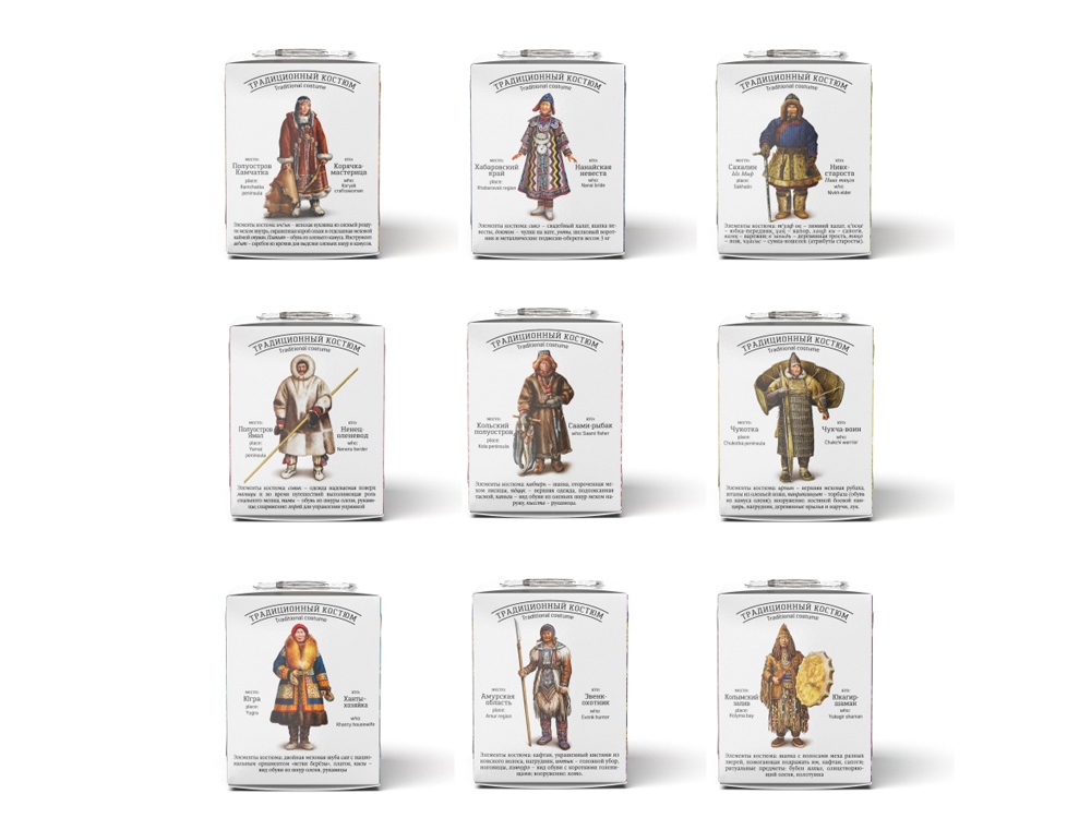 Подарочный набор c чаем Сокровища Севера в деревянной шкатулке-5