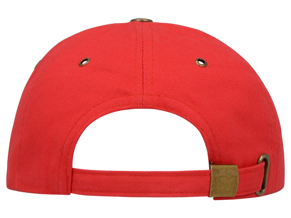 Бейсболка New York 5-ти панельная, красный-7