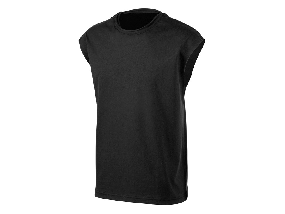 Майка оверсайз Berlin, унисекс, черный-7