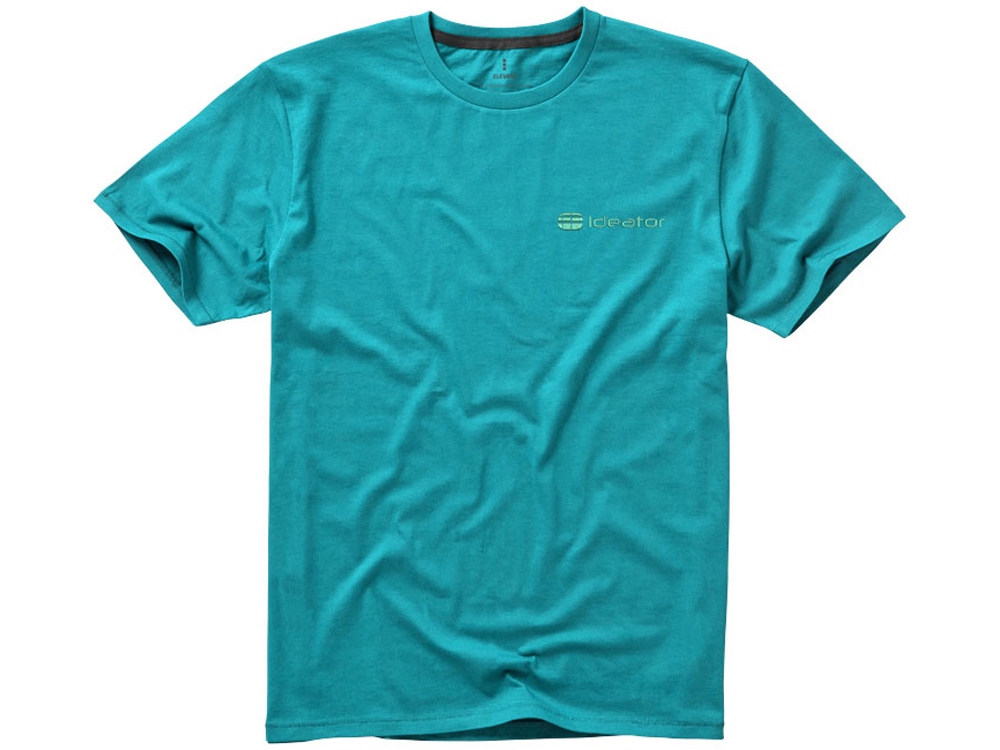 Nanaimo мужская футболка с коротким рукавом, аква-4