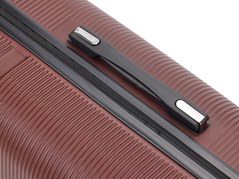 Чемодан TORBER Onego, бордовый, ABS-пластик, 79,5 х 51 х 29 см, 103 л-8
